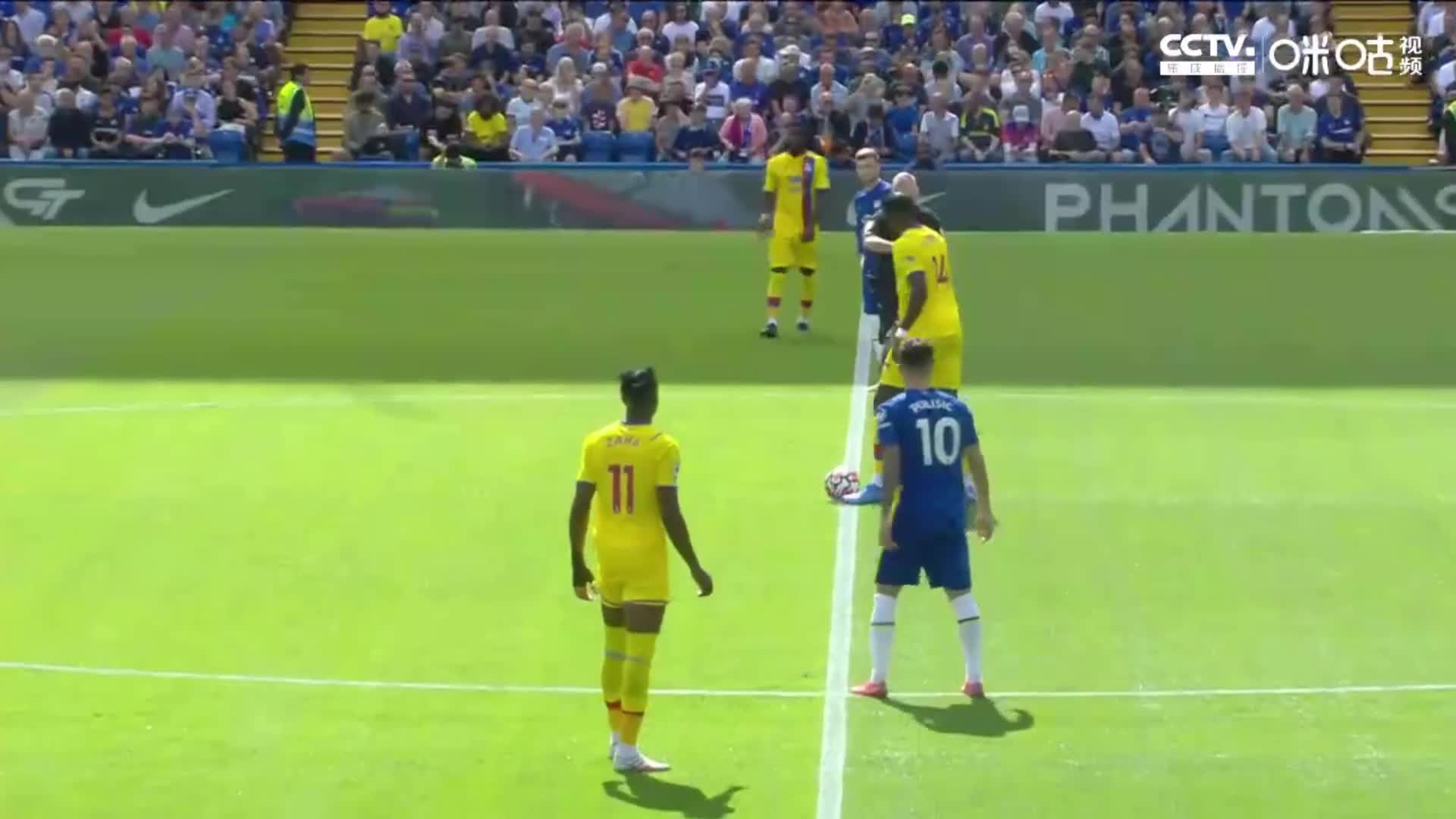 【集锦】英超-阿隆索破门普利西奇建功 切尔西3-0水晶宫