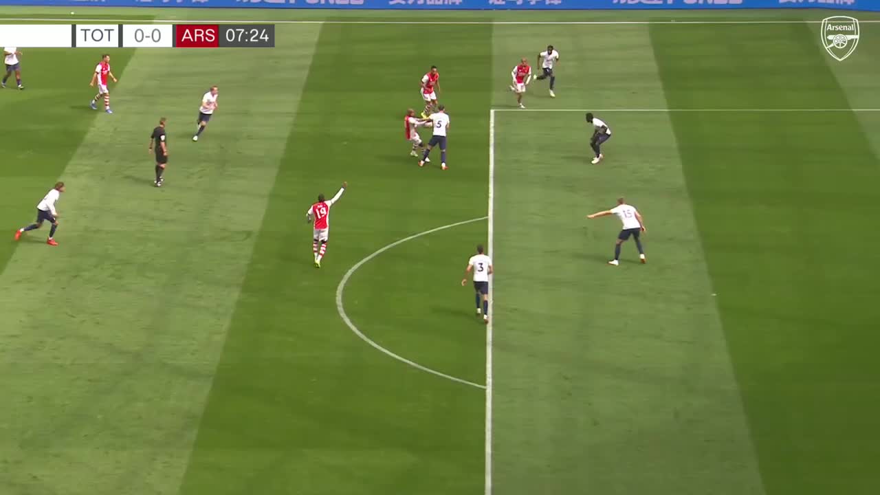 【集锦】热身赛-孙兴慜制胜阿里两度中柱 热刺1-0阿森纳