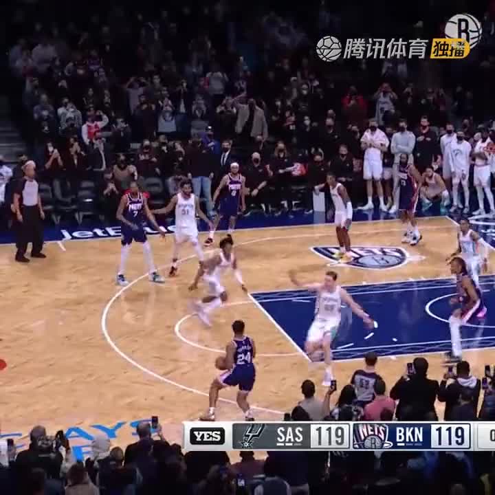 神兵天降！托马斯接杜兰特分球1.4秒极限出手逆天准绝杀